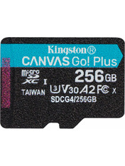 Карта пам'яті Kingston Canvas Go Plus UHS-I U3 microSDXC 256GB UHS-I U3 256 ГБ Ні