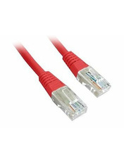 Мережевий патч-корд Gembird Cat.5e FTP Червоний Red 1 1m Red (PP22-1M/R)