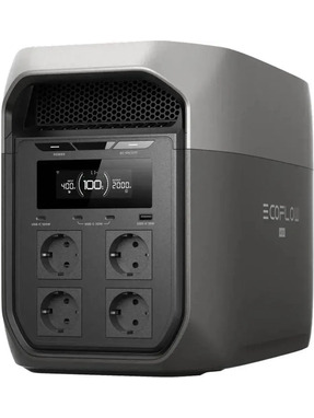 Зарядна станція EcoFlow DELTA 3 Max 2400W (2048Wh) Black
