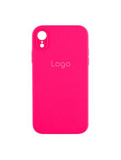 Чохол Silicone Case Square Full Camera для Apple iPhone XR Shiny Pink Shiny Pink (6947281035)