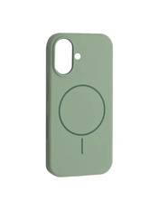 Чохол Silicone Case with MagSafe для Apple iPhone 17 Light Cyan Light Cyan (6982147305)