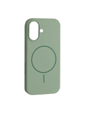 Чохол Silicone Case with MagSafe для Apple iPhone 17 Light Cyan (6982147305)
