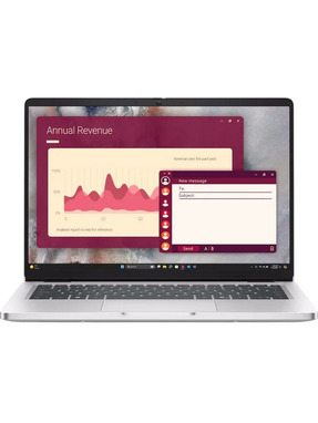 Ноутбук Dell Pro 14 (BTO602PC14255UA_W11P) Silver