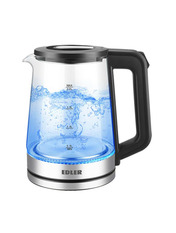 Електрочайник Edler EK5025 Black/Silver Black/Silver (EK5025BPG)