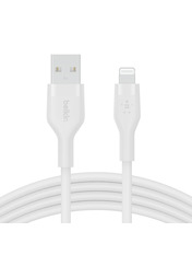 Кабель синхронізації Belkin USB to Lightning 1 12W 1m White (CAA008BT1MWH)