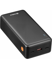 Павербанк Sandberg Saver 1xUSB-C + 1xUSB-A 22,5W 27000mAh Black (320-43)