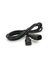 Кабель живлення Voltronic C13 to C14 1,8m (3x0.75mm²) Black (PC-IEC C13-C14 CCA18)