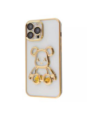 Чохол Shining Bear Case для Apple iPhone 14 Pro Max Gold (6925871304)