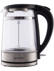 Електрочайник Gorenje K17GDW Transparent/Black