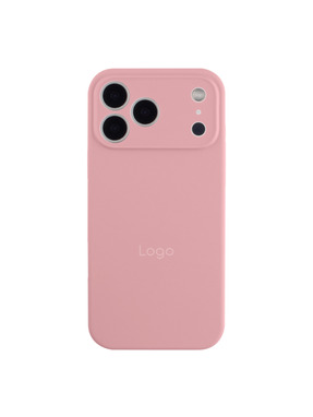 Чохол Silicone Case Full Size with Frame для Apple iPhone 18 Pro Max Light Pink (6928571430)