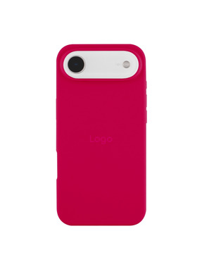 Чохол Silicone Full Case Open Cam для Apple iPhone 17 Air Rose Red