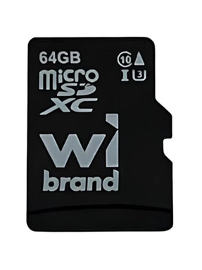 Карта пам'яті Wibrand microSDXC 64GB UHS-I U3 (WICDXU3/64GB)