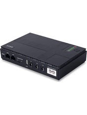 ДБЖ для роутера Andes DC UPS Black 18 10400mah Li-Ion 1018P 3хDC+PoE+USB OUT 18W 10400mah Li-Ion 5V/9V/12V/15V/24V Black (DC1018P)