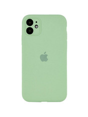 Чохол Silicone Case Full Camera Protective для Apple iPhone 12 Pistachio