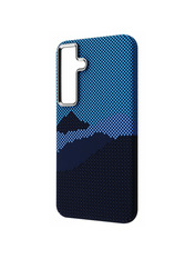 Чохол UAG Copy Gleam Case with Magnetic Ring для Samsung Galaxy S24 Blue Mountain Blue Mountain (6948195723)