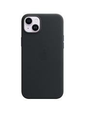 Чохол Apple Leather Case with MagSafe для Apple iPhone 14 Plus Black Black (MPP93ZE/A)