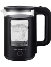 Електрочайник Grunhelm EKS-1810S Transparent/Black Transparent/Black (EKS-18100SB)