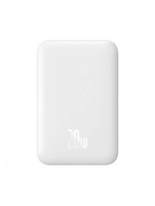 Павербанк Baseus Magnetic Mini Air 1xUSB-C White 20W 6000mAh White (P10059002233-00)