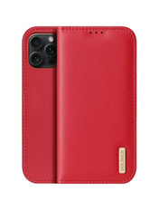 Чохол-книжка Dux Ducis з кишенею для візитівки для Apple iPhone 17 Pro Max Red