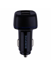 Автомобільний зарядний пристрій Borofone BZ14 Max 20W White Відсутній 2 USB-A White (BZ14CW) 2 USB-A