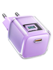 Мережевий зарядний пристрій ACEFAST A53 Sparkling GaN (1 USB-C) 30W Purple