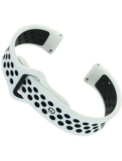 BeCover Nike Style Xiaomi Amazfit/Samsung 20 mm Білий Black/White (705696)