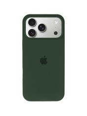 Чохол Silicone Silicone Case Full Aquarelle для Apple iPhone 17 Pro Max Cyprus Green