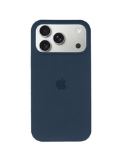 Чохол Silicone Silicone Case Full Aquarelle для Apple iPhone 17 Pro Max Deep Navy