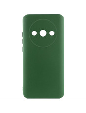 Чохол Silicone Silicone Cover Full Camera для Xiaomi Redmi A3 Dark Green