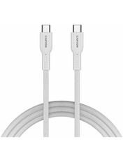 Кабель синхронізації Canyon 60CLType-C to Type-C 60W 1m White (CND-CCAP60AB10W)