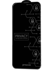 Захисне скло Proove Privacy для Apple iPhone 16 Pro/17 антишпигун