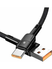 Кабель синхронізації Essager USB to Type-C Black 2 Ні 100W 2m Black (EXCT-XCA01)