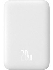 Павербанк Baseus Airpow Magnetic 1xUSB-C 20W 6000mAh White (P10022807213-00)