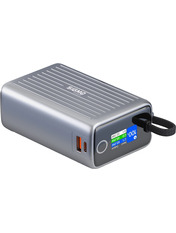 Павербанк Sigma X-power SI25A5QLX 1xUSB-C + 1xUSB-A Grey 100 25000 100W 25000mAh Grey (4827798848715)
