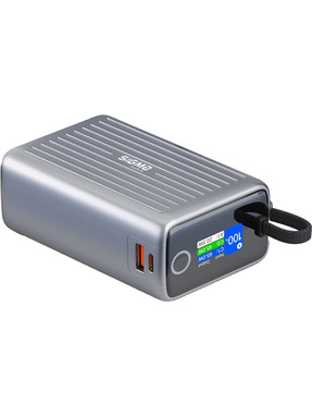 Павербанк Sigma X-power SI25A5QLX 1xUSB-C + 1xUSB-A 100W 25000mAh Grey (4827798848715)