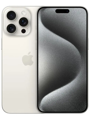 Б/В Apple iPhone 15 Pro Max 256GB Середній (Задовільний)  91% White Titanium (355319548775506)