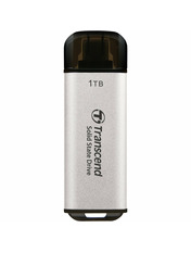 Портативний SSD Transcend ESD300 1TB USB 3.1 Silver (TS1TESD300S) 1 ТБ Сріблястий