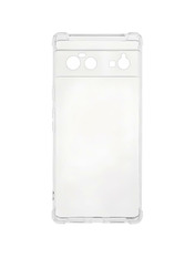 Чохол GETMAN Ease logo посилені кути для Google Pixel 6 Transparent