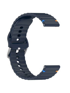 BeCover Ribbed Tape (20mm) Huawei Watch GT 3 (42mm) Deep Blue