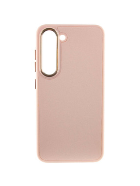 Чохол Bonbon Leather Metal Style для Samsung Galaxy S911 S23 Light Pink (6931705824)