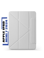 Чохол BeCover Ultra Slim Origami Magnetic Apple iPad mini 7 2024 Gray (712949) Сірий Gray