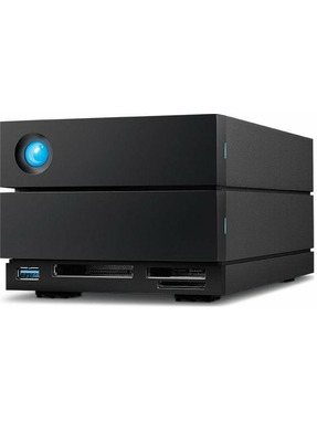 Портативний HDD LaCie 2big Dock V2 40TB 3.5" USB 3.2 Black (STLG40000400)
