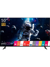 Телевізор Vinga 25B 50" 50" Smart TV Black (S50UHD25BWEB) Так 4K UHD (3840х2160) Black