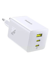 Мережевий зарядний пристрій Baseus EnerFill FE11 1 USB-A + 2 USB-C White 100 Відсутній (1 USB-A + 2 USB-C) 100W White (P10182102213-00)