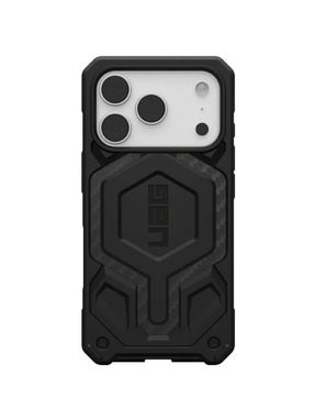 Чохол UAG MONARCH PRO MAGSAFE (Carbon fiber) для Apple iPhone 17 Pro Black (6924810375)