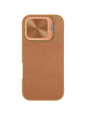 Чохол-книжка Nillkin Qin Prop для Apple iPhone 16 Pro Brown Brown (6941728503)