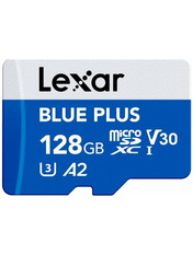 Карта пам'яті Lexar High-Performance 633x Blue 128 ГБ microSD 128GB UHS-I U3 + SD-adapter (LMSBLPL128G-BNANG)