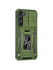 Чохол Camshield Army Ring для Samsung Galaxy S906 S22+ Army Green Army Green (6985174320)