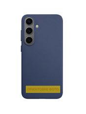 Чохол Leather Case для Samsung Galaxy S25 Edge Dark Blue