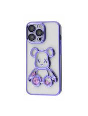 Чохол Shining Bear Case для Apple iPhone 14 Pro Max Purple Purple (6947281053)